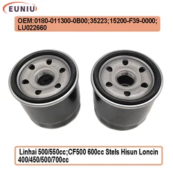 2PC Oil Filter For Linhai 500 550 ATV UTV LH500 500 PROMAX E4 T-BOSS 550 E4 M550 E2 M550L 500 T3b EFI M 550 500 E4 500 T3b 35223