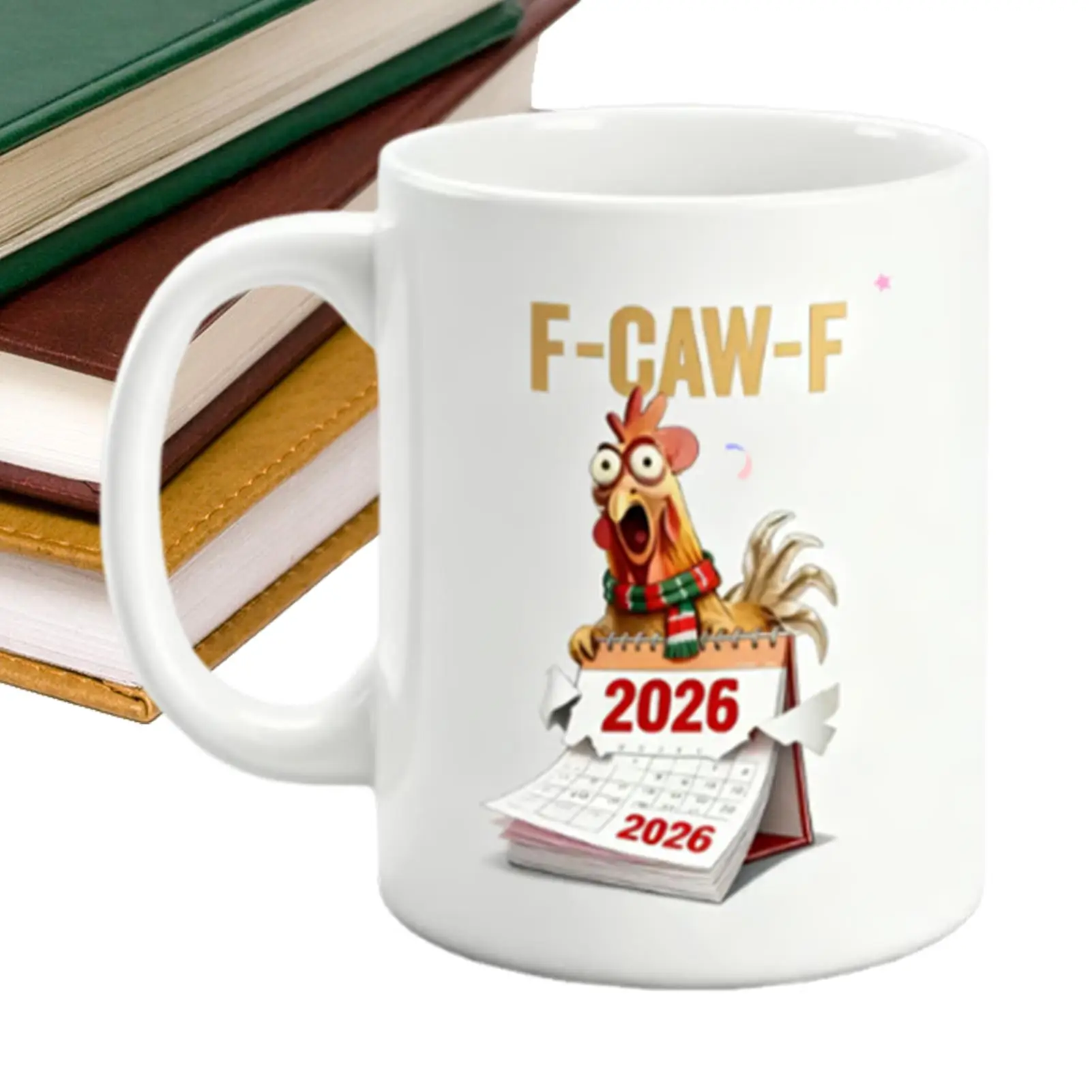 

Куриная кофейная кружка с рисунком цыпленка, мультяшная чашка, керамическая рождественская кофейная чашка для мужчин, молодежи, детей, друзей, мамы, леди, кухни, праздник