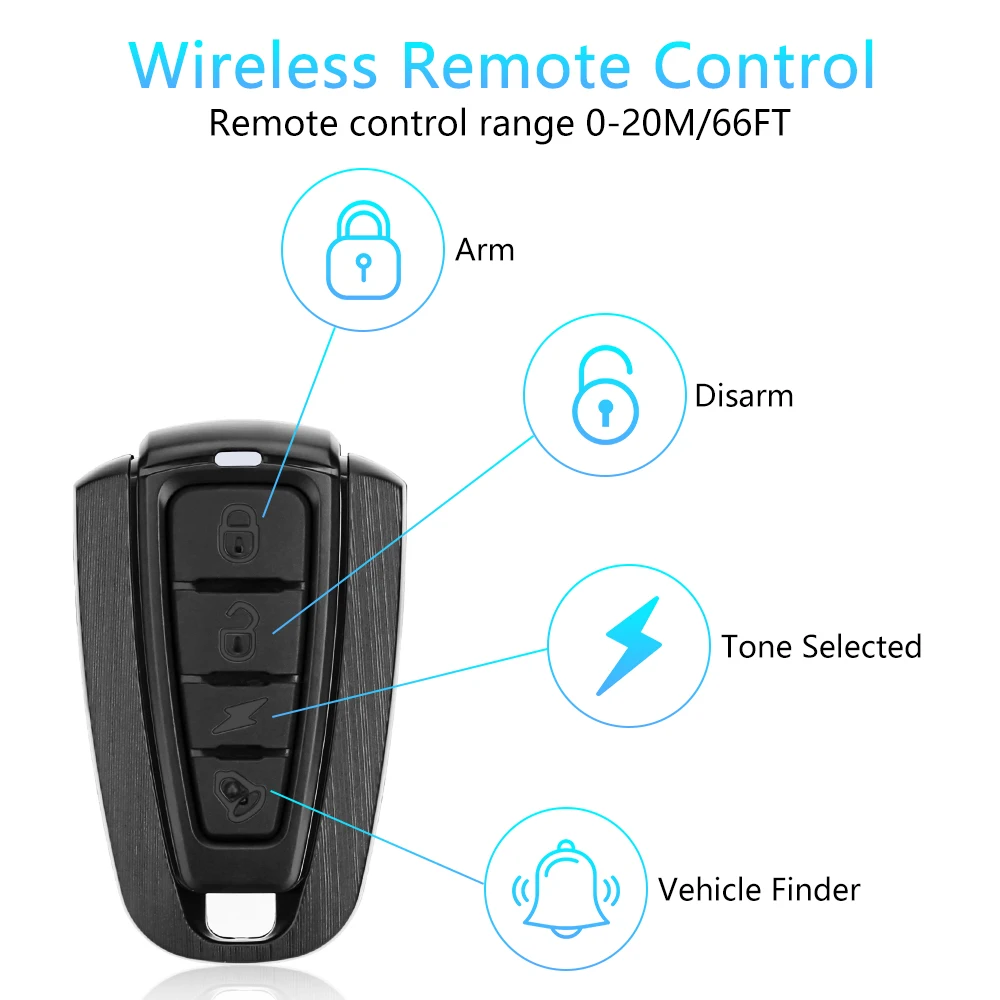 Elecpow Remote Control For A2 A5 A6 A8Pro Alarm