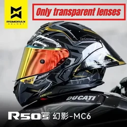 MOTORAX R50 All-season Motorcycle Helmet Big Tail Wing Men Women Helmet Full-face Safety Track Sports Helmet Cascos Para Moto
