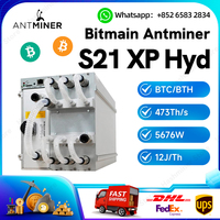 Bitmain Antminer S21 XP Hyd 473Th 5676W BTC Bitcoin Miner Bitmain S21XP Hydro Crypto Miner ASIC Mining Machine