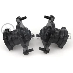 Moyeu de roue avant M8, 17-17mm, 88mm x 4 goujons, pour 49cc, 50cc, 110cc, 125cc, 6/7/8 pouces, karting, bumoustique, jantes RL, pièces de vélo