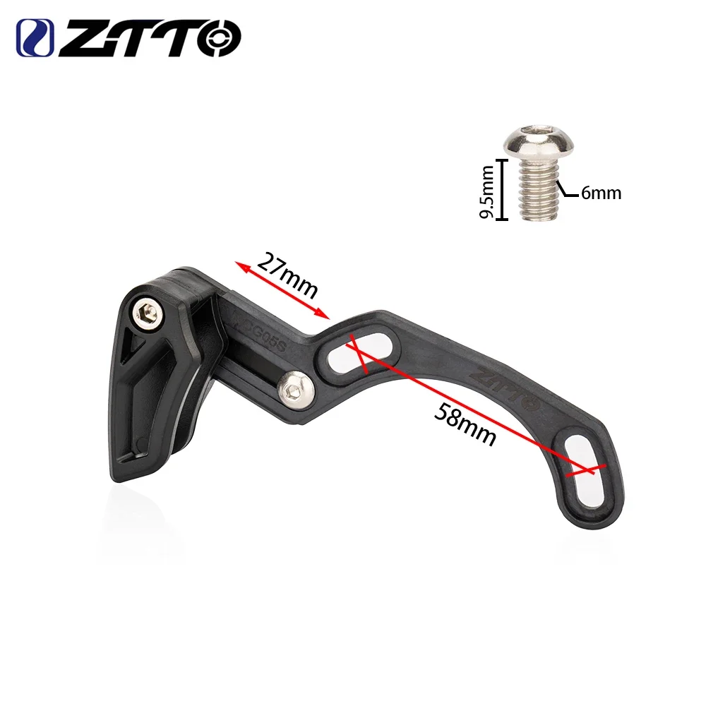 ZTTO ملحقات الدراجة الجبلية سلسلة دليل سلسلة دراجات الجبلية دليل 1X نظام ISCG 05s لسلسلة مستديرة 30-34T البيضاوي 30-38T سلسلة #5