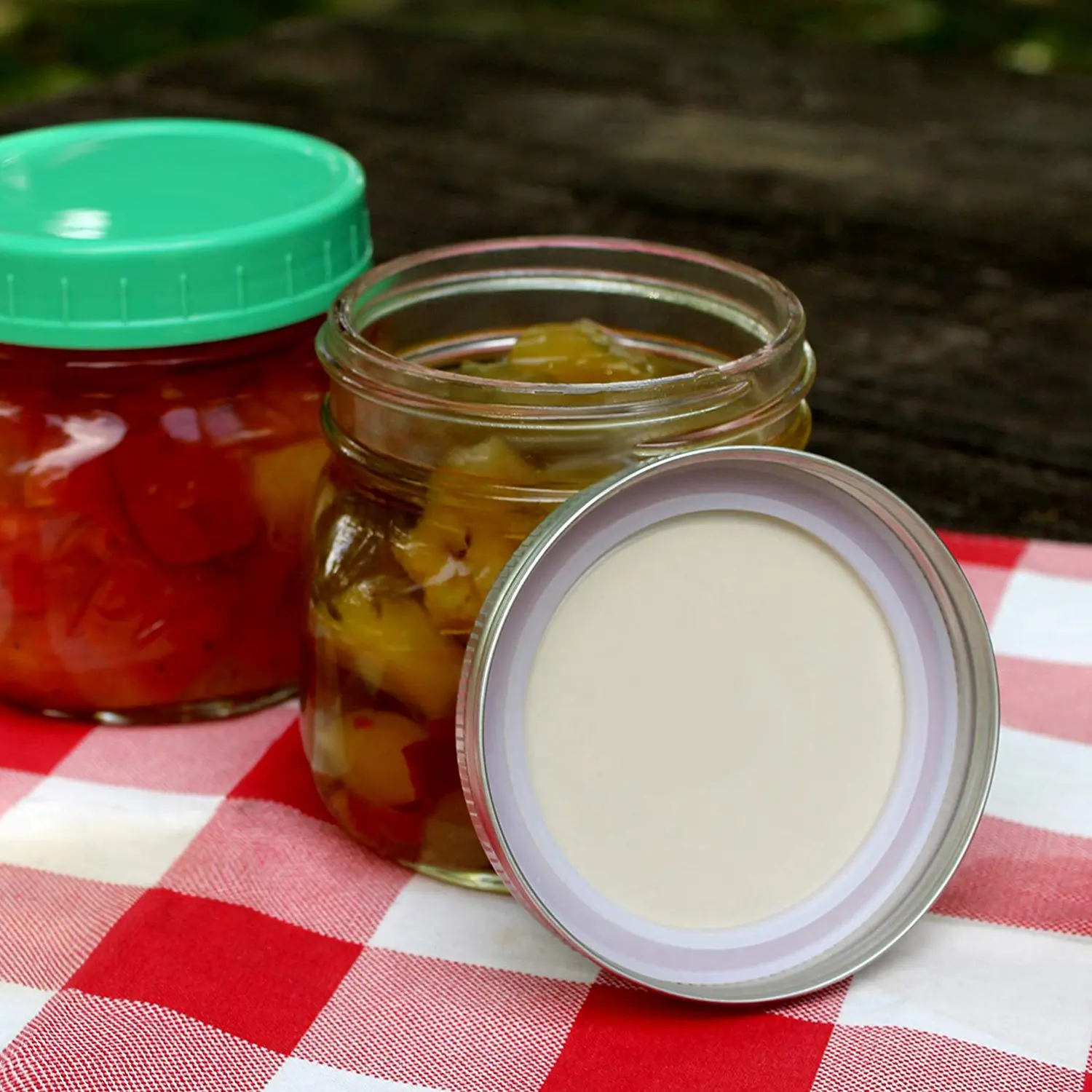 Reusable Leakproof Silicone Seal Rings For Plastic Mason Jar Lids (Wide Mouth, 48-Pack) Highly Recommended