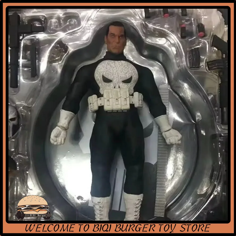 The Punisher Action Figures Delux Version 6 Inches Joint Movable Model Doll Statue Collection Desk Decoration Toys Birthday Gift