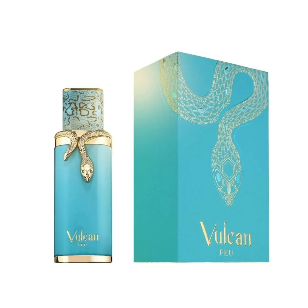 Vulcan Feu EDP 100ml Unisex Perfume Mango Ginger Vanilla Long Lasting Oriental Woody Fragrance All Occasion Perfect Gift Choice