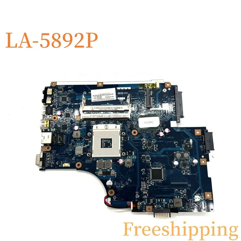 

LA-5892P For Acer Aspire NV59C Gateway Laptop Motherboard MBWJU02001 Mainboard 100% Tested Fully Work