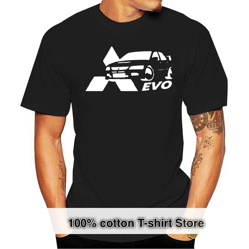 2024 New Fashion Brand Print T-Shirt Male Brand T Shirt Evo Car Evolution Lancer 4G63 IX VIII 8 9 Tee shirt