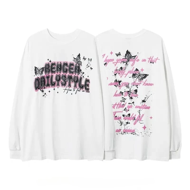 

2025 Autumn and Winter Round-neck Hoodie American Dark Band Style Hoodie High-end Luxury Is for Both Men and Women Top
