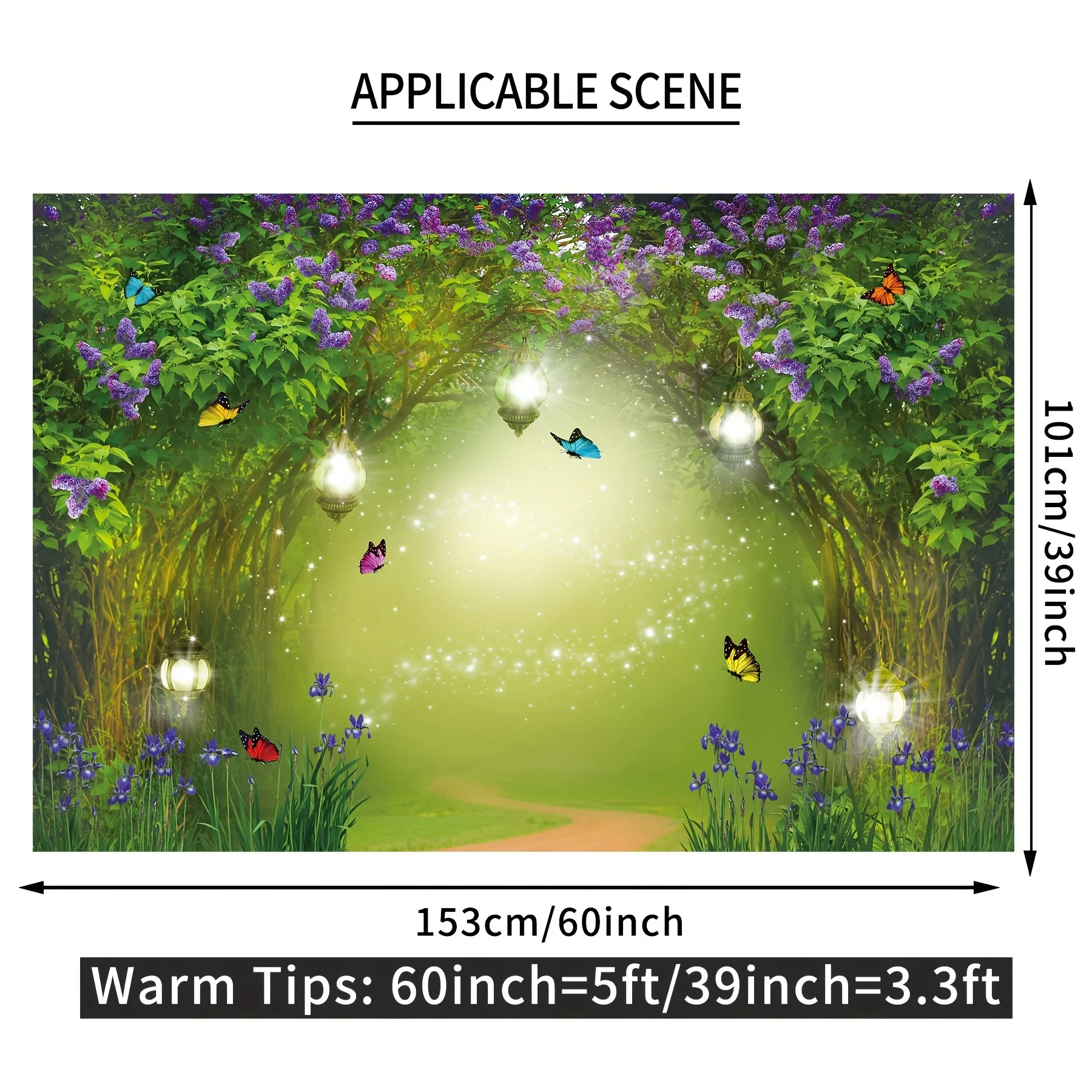 Spring Enchanted Forest Photography Background, Fairy Garden Enchanted Forest Background, Dreamland Wonderland Party Decoration,