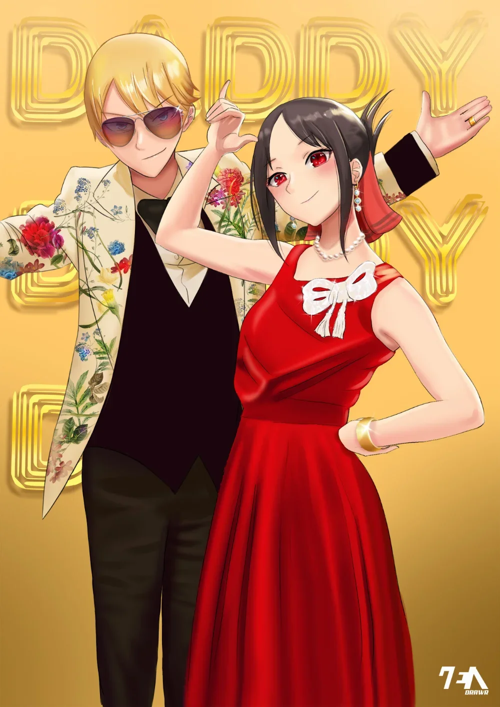 أنيمي Kaguya Sama الحب هو الحرب الملصقات الجمالية حائط لوح رسم الفن صور ديكور المنزل غرفة الديكور هدايا متعصب #5