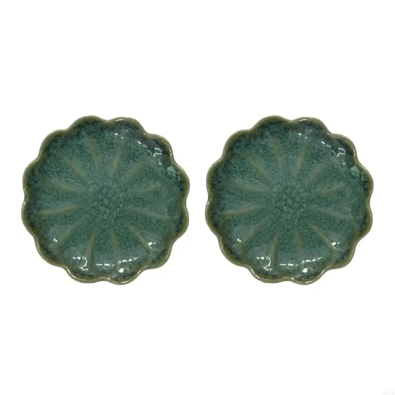 Outdoor Flower Water Bowl Set of 2 for Butterfly Areas B03E