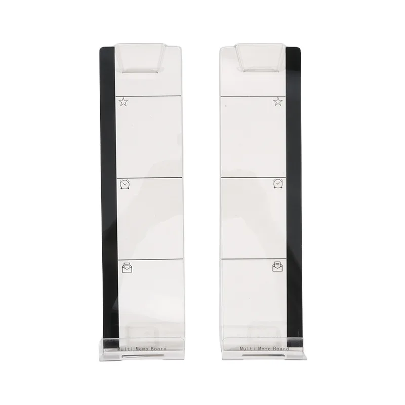 Tablero de notas para mensajes, pestañas de notas adhesivas, teléfonos, pantalla de PC, monitores de ordenador, Panel lateral, planificador, suministros de oficina, 1/2 Uds.