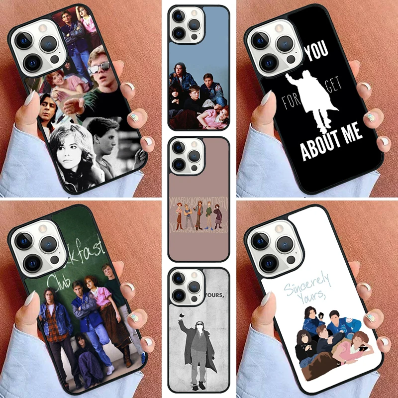 Sincerely Yours The Breakfast Club Phone Case For iPhone 16 15 14 Pro 11 13 12 Mini Max SE 2020 6 7 8 Plus Cover Capa