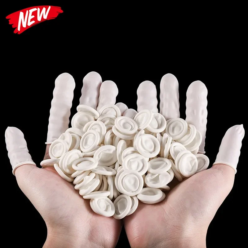 100/50/30Pcs Sterile Disposable Powder Free  Industrial Electronic Latex Fingertips Protector Gloves Watchmaker Repair Tool