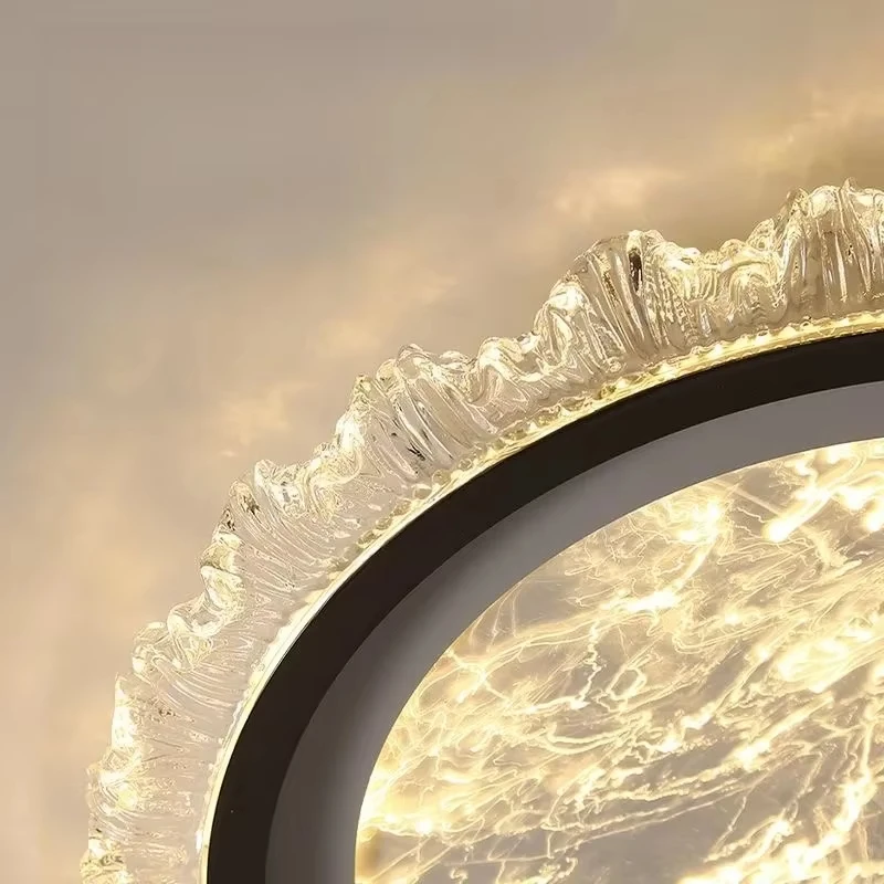 Modern Luxury Crystal Ceiling Lamps Suitable for Bedroom A Living Room Ceiling Pendant Light Indoor Lighting Hanging Fixture