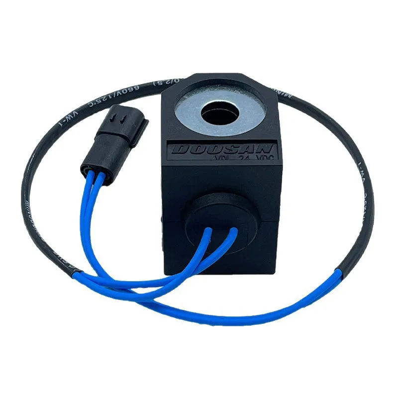 Pilot Rotary Solenoid Coil 1017 13 Holes For Construction Machinery Parts