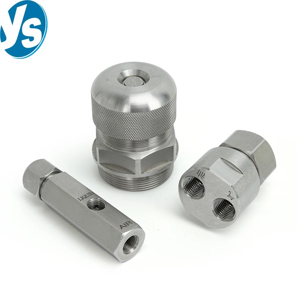 

Топливная форсунка из металнола SS, две жидкие газо-жидкие смеси, распылительная форсунка, топливный дизельный двигатель сгорания, промышленная форсунка