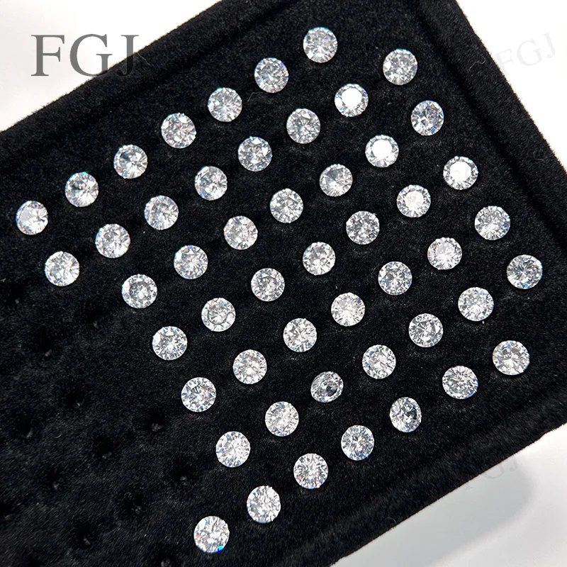 0,5ct-5ct Lose Weiße Kubische Zirkonia Steine 10 Verschiedene Schliffe 5A Qualität CZ Edelstein-Set für Schmuckherstellung Ring Halskette Großhandelspreis – Detail 9