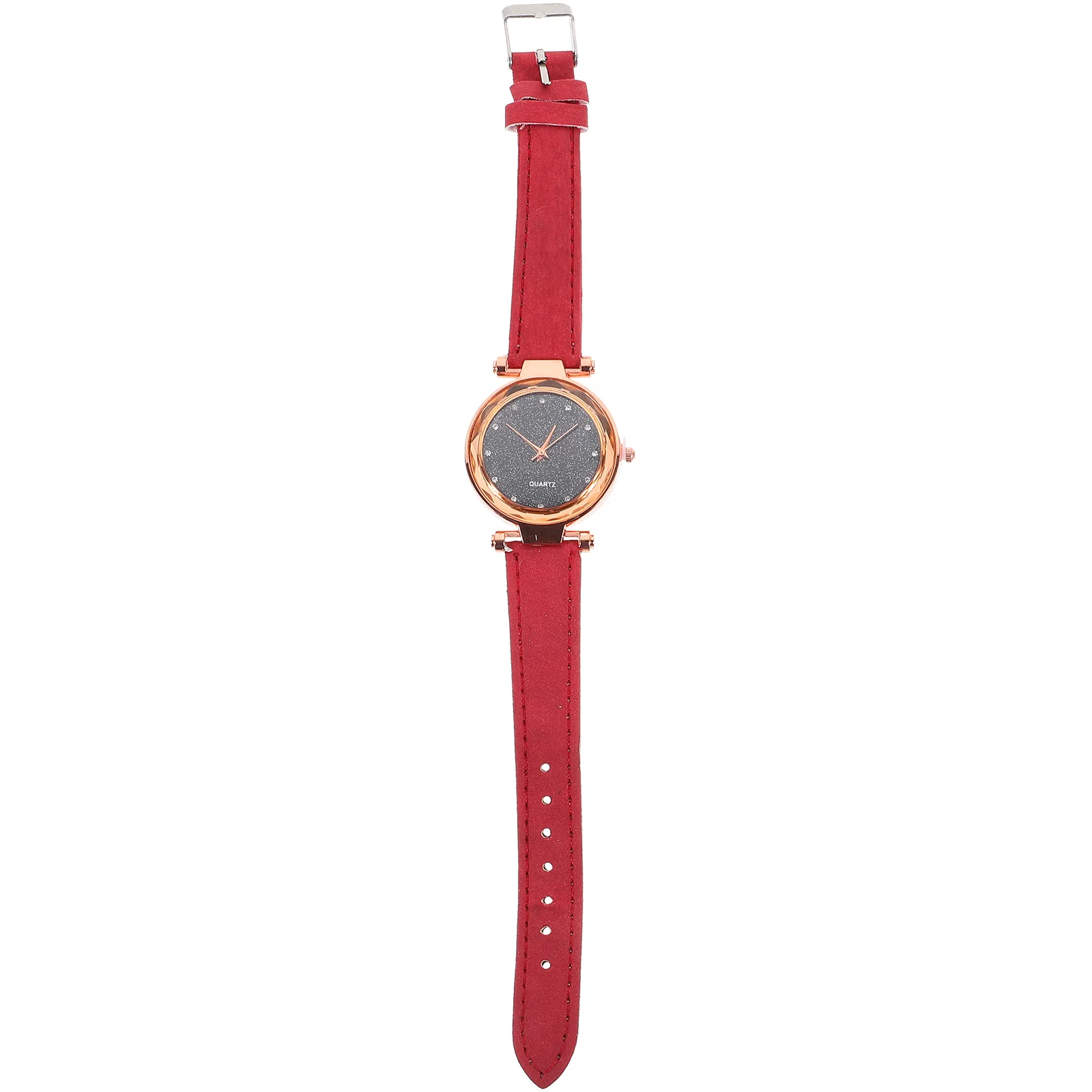 

Luminous Retro Women Quartz Watch Rhinestone Wristwatch Strap Elegant Fashionable Durable Gift For Girls
