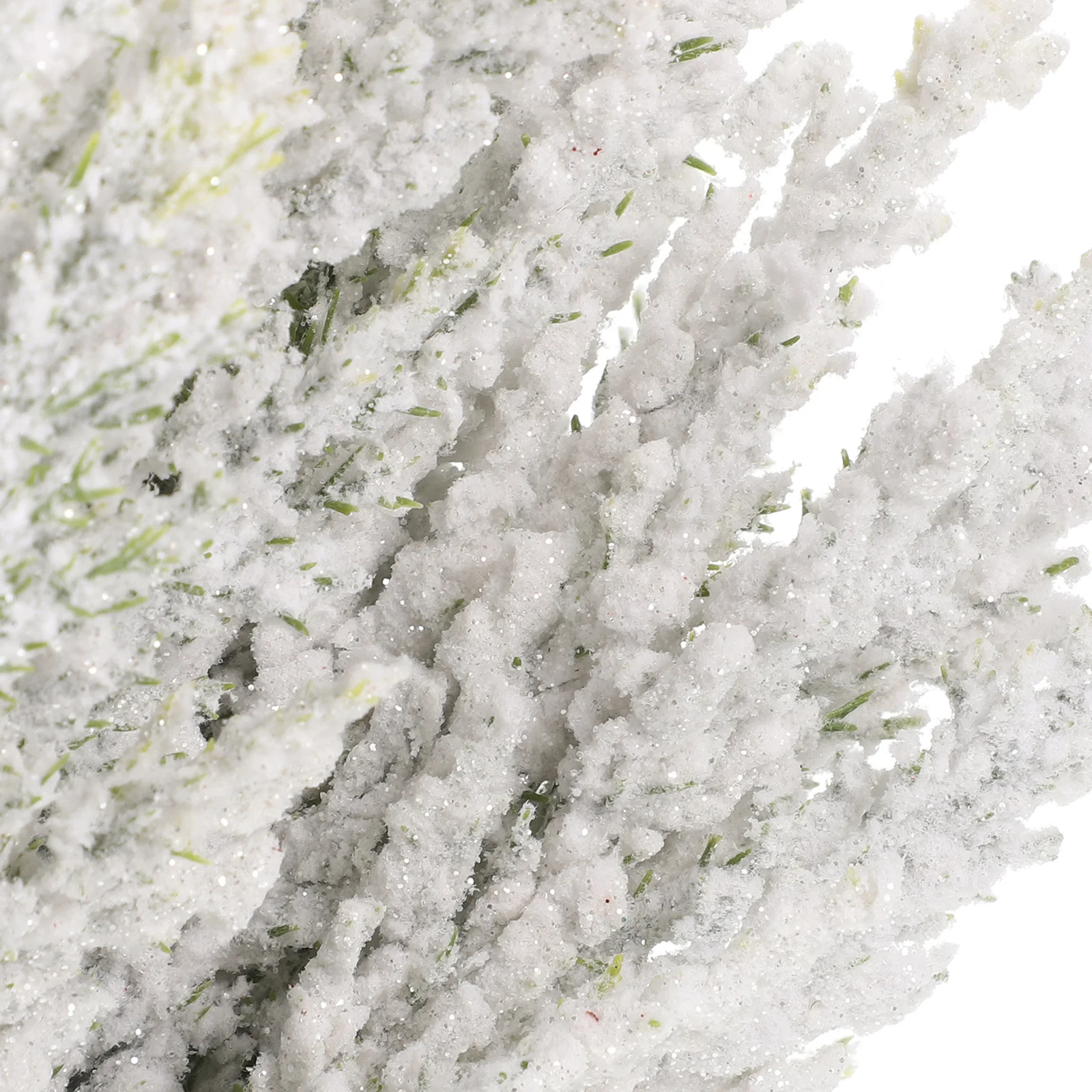 

2Pcs Artificial Pine Stems Realistic Christmas Decoration Snowy Picks Indoor Outdoor Xmas Tree Ornaments Artificial Pine Stems