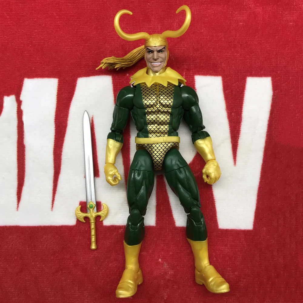 

Hasbro Marvel Legends Comic Version Loki 6-Inch Genuine Bulk Goods Have Defects Model Doll Action Figure Birthday Gift