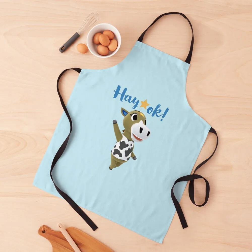 

Animal Crossing: Winnie Hay-OK! Apron men's barbecue Chef Accessory Apron