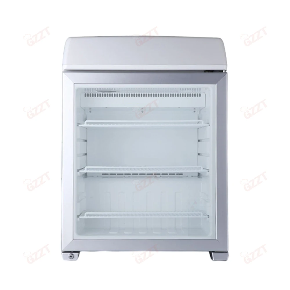 Digital Temperature Controller Mini Tabletop Counter Gelato Display Cooler Popsicle Gelato Ice Cream Display Case Freezers