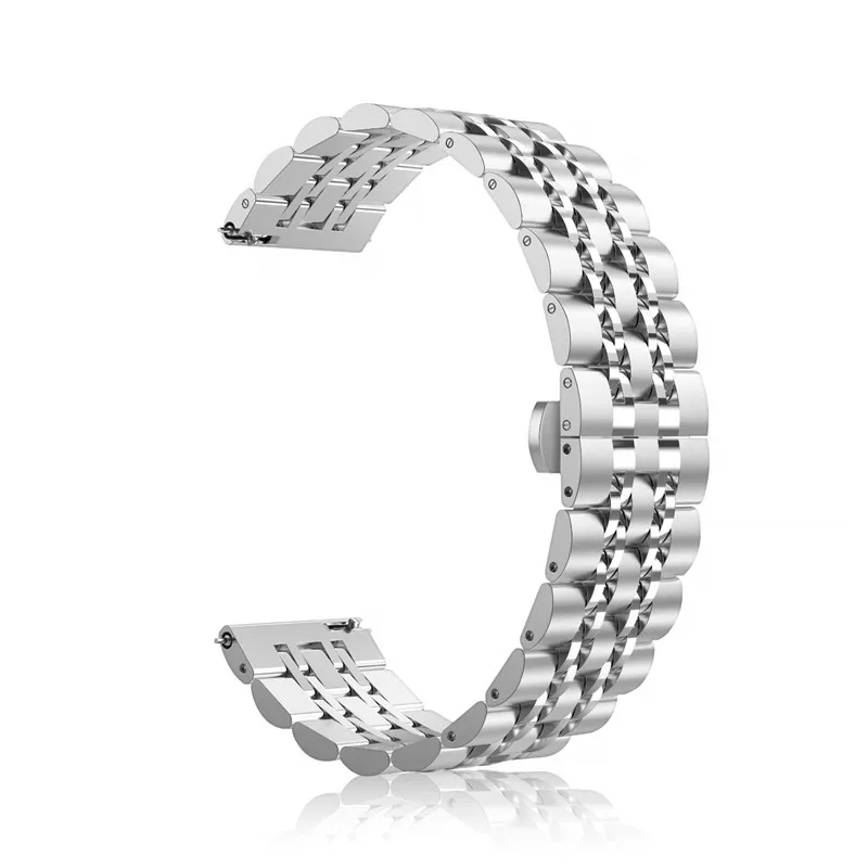 Stainless Steel Strap for Samsung Galaxy Watch Active 2 44mm 40mm/42 46mm Band Bracelet for Gear Sport/S2 S3 WristBand 20mm 22mm