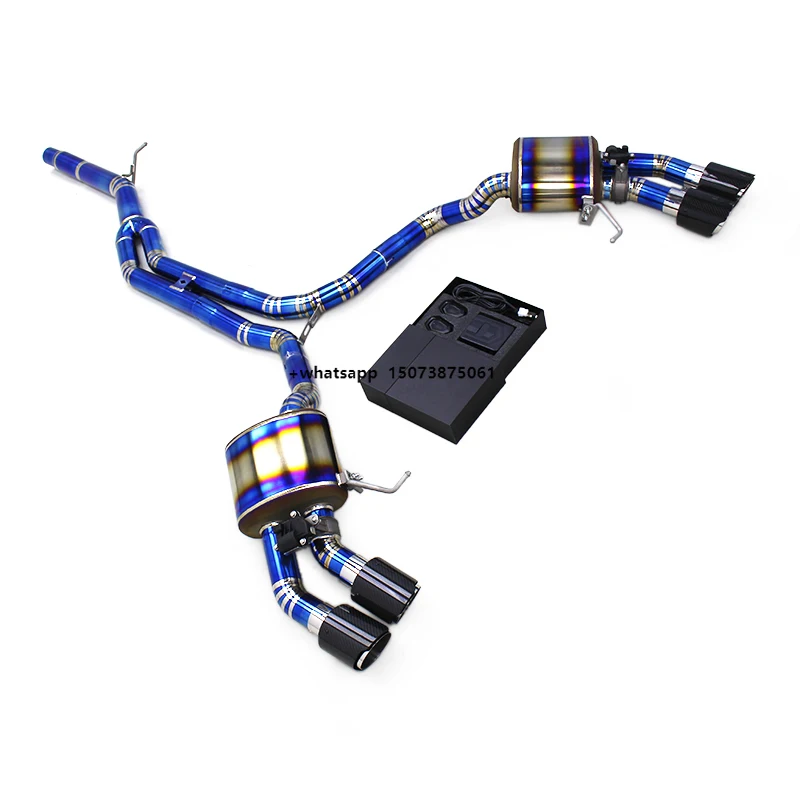 

BSK Sport Car Catback Muffler for 2.0T 2018-2024 Titanium Pipes Muffler Valvetronic Exhaust System with Control