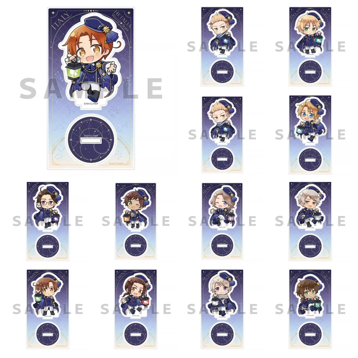 Game APH Germany Japan Italy America France Russia England Acrylic Stand Doll Anime Figure Model Plate Cosplay Toy Gift