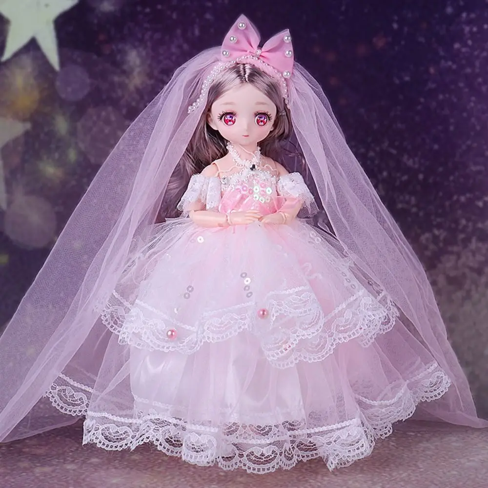 DIY Dress Up 30cm Dolls Clothes High Quality Fashion Doll Princess Dress Cute New Design 1/6 Dress Up Doll DIY Clothes