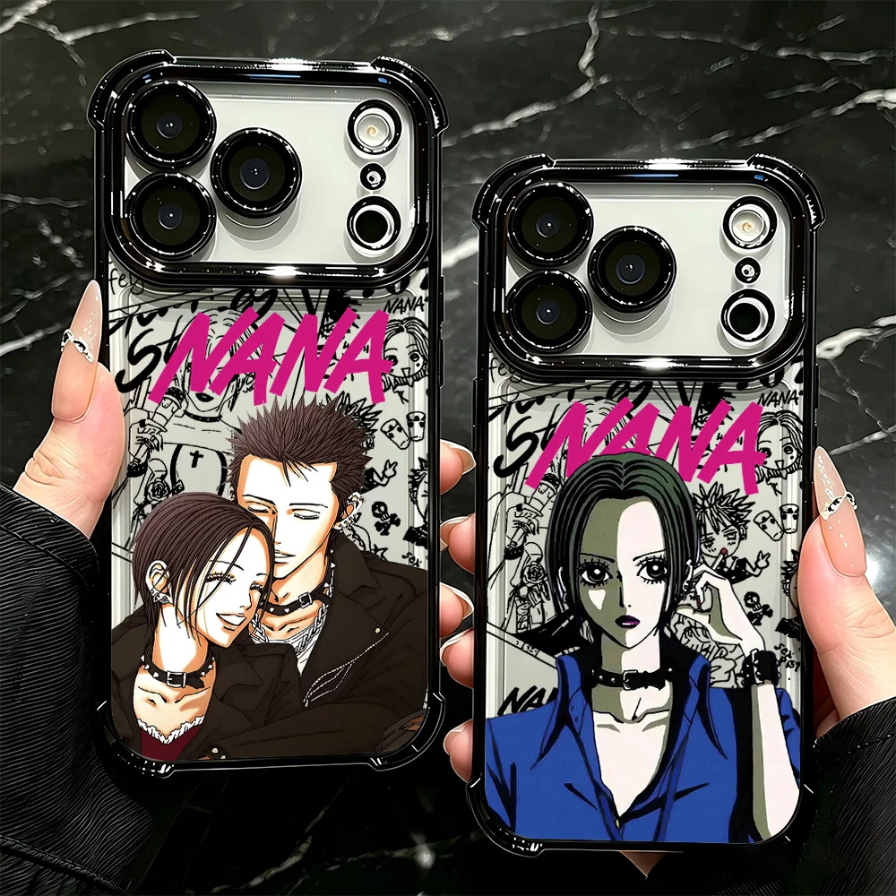 New Plating Phone Case For Samsung A37 A57 A07 A36 A16 A06 A35 A55 A25 A26 A15 A54 A34 A24 A14 A05 4G 5G Cool Anime Nanas Osakis
