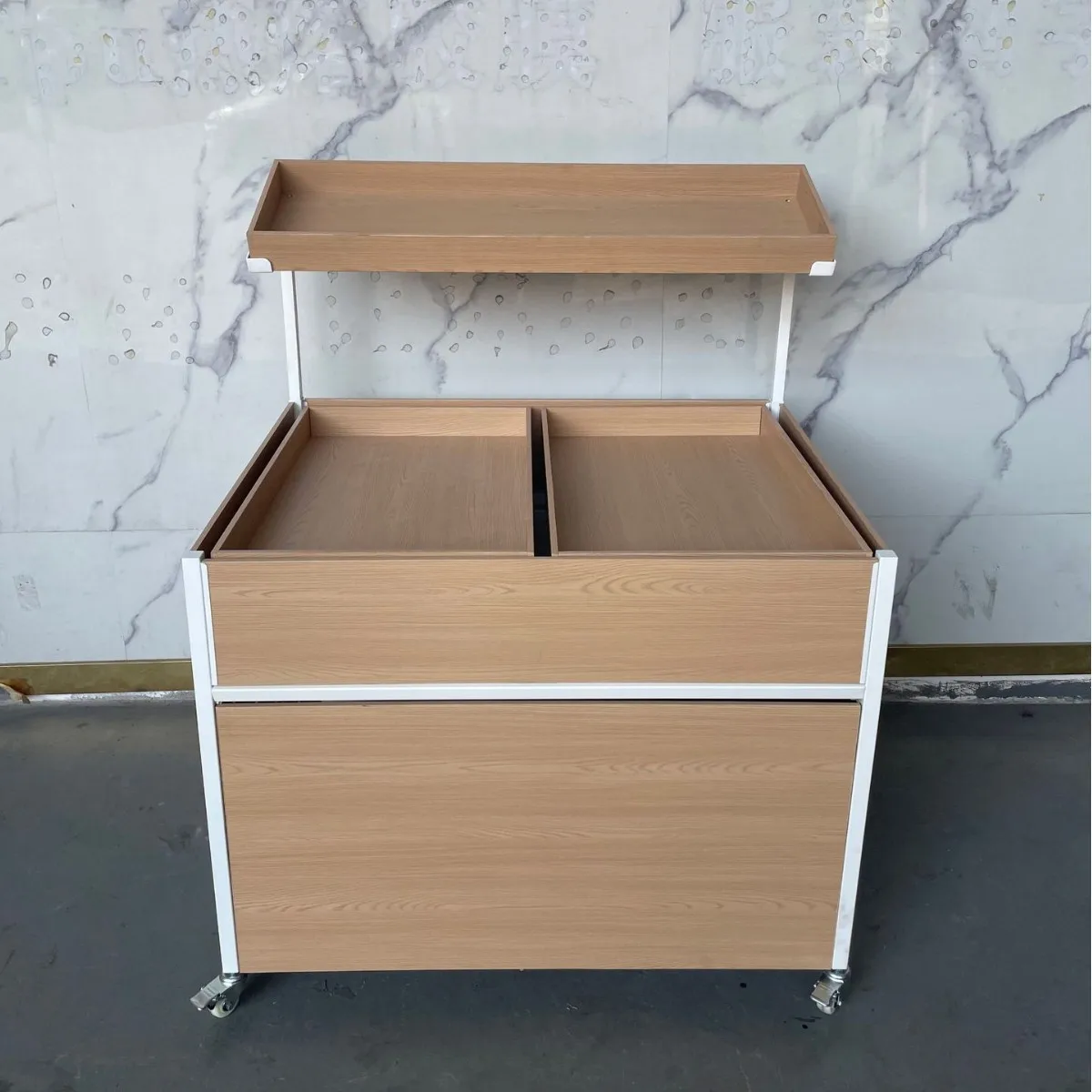 Shopping mall egg display rack is easy to disassemble and assemble removable hardware rack electronic scale