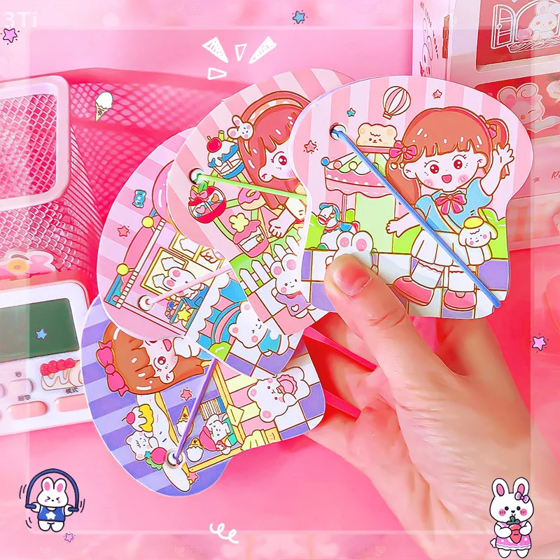 65Sheets Cute Special-shaped Sticky Notes Weekly Planner Sticky Notes Loose-Leaf Study Office Notepads Kids Mini Notebooks