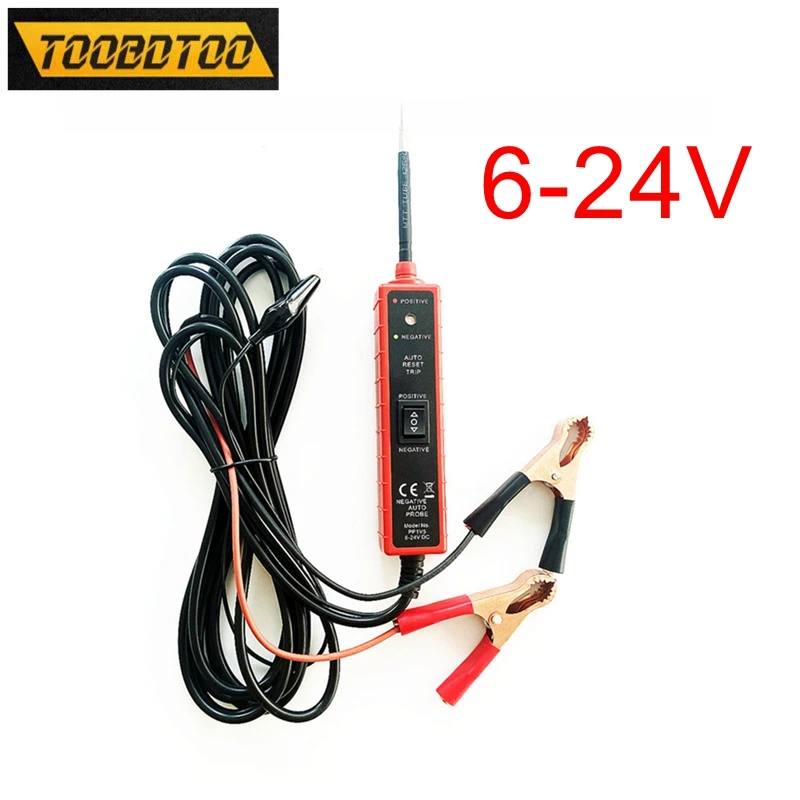 6-24V EM285 Automotive Electric Circuit Tester Car Electrical System Tester or Continuity Voltage Cable Lamp Short&Open  Tester