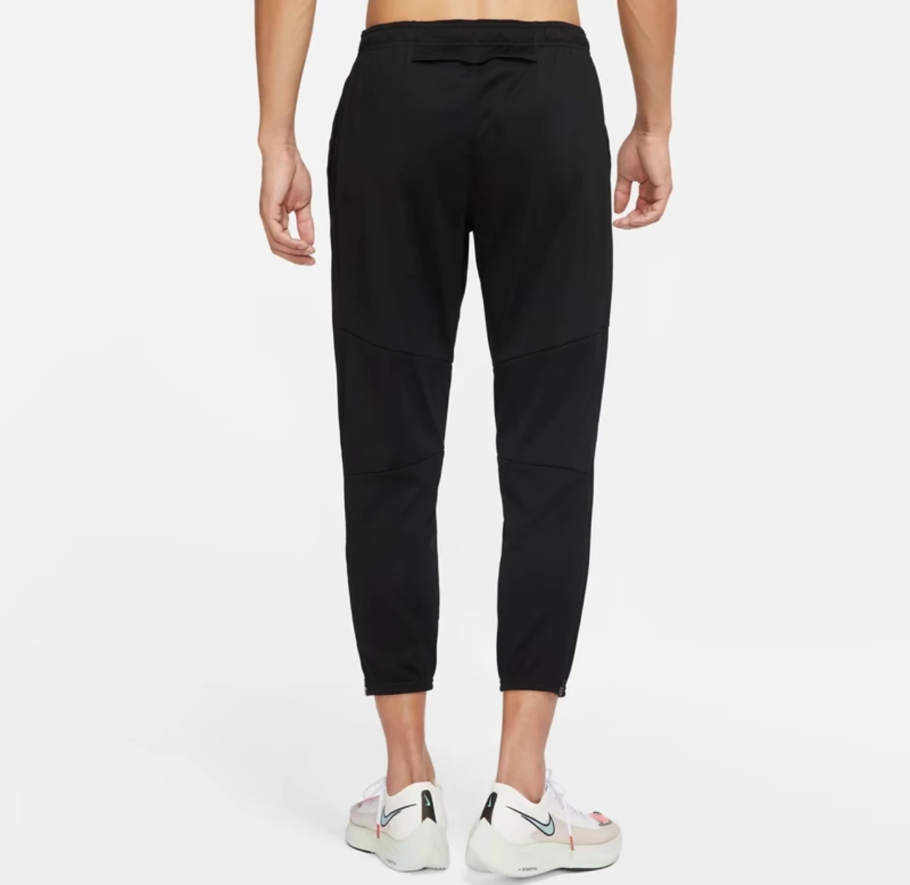 نايك شعار الصلبة اللون مرونة الخصر الرباط محبوك عارضة تنوعا السراويل الرياضية الرجال السود DD6216-010 #6