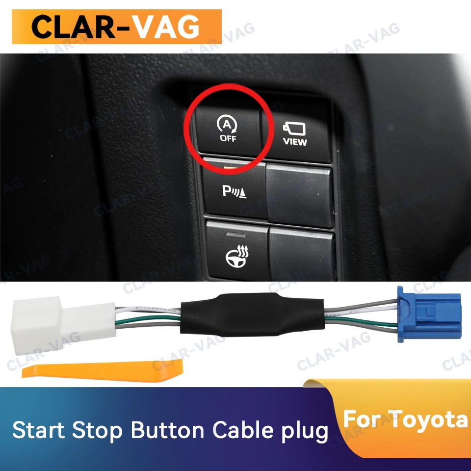 

Automatic Stop Start Engine System A OFF Device Control Sensor Plug Stop Cancel Cable for Toyota Prado for Camry after 2018