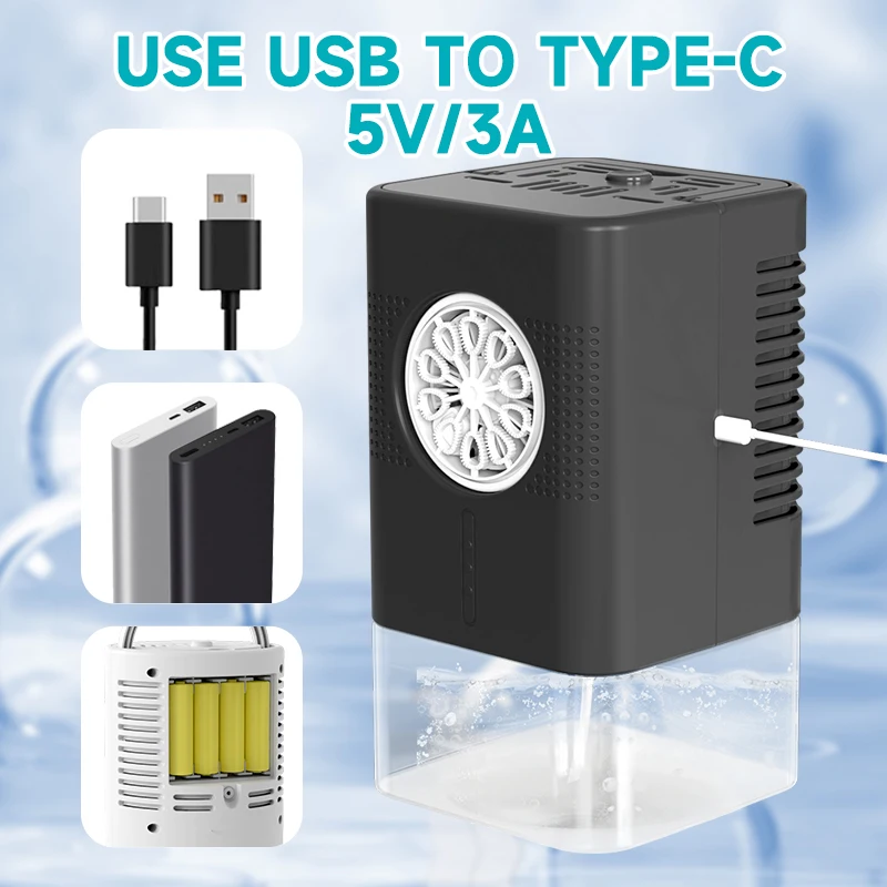 Bellenblaasmachine speciaal ontworpen voor buitenfeestjes, met een capaciteit van 400 ml, is een draagbare bubbel met lange levensduur en grote capaciteit