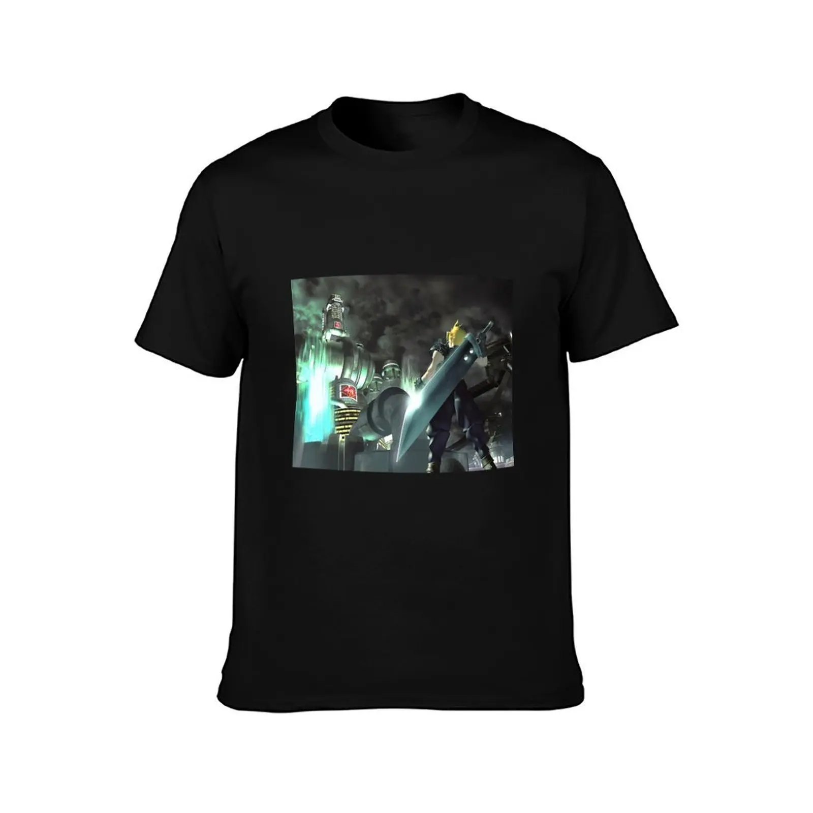 Cloud Strife [Disc Change] T-Shirt t shirt man cotton T-Shirt