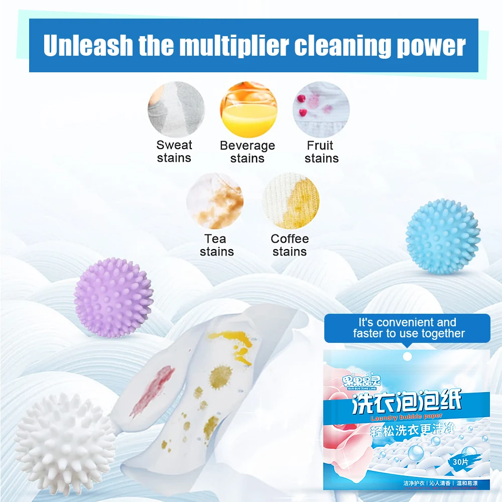 Reusable Dryer Balls PVC Laundry Ball Household Washing Machine Fabric Softener Ball for Clothes Cleaning Drying Balls Tool