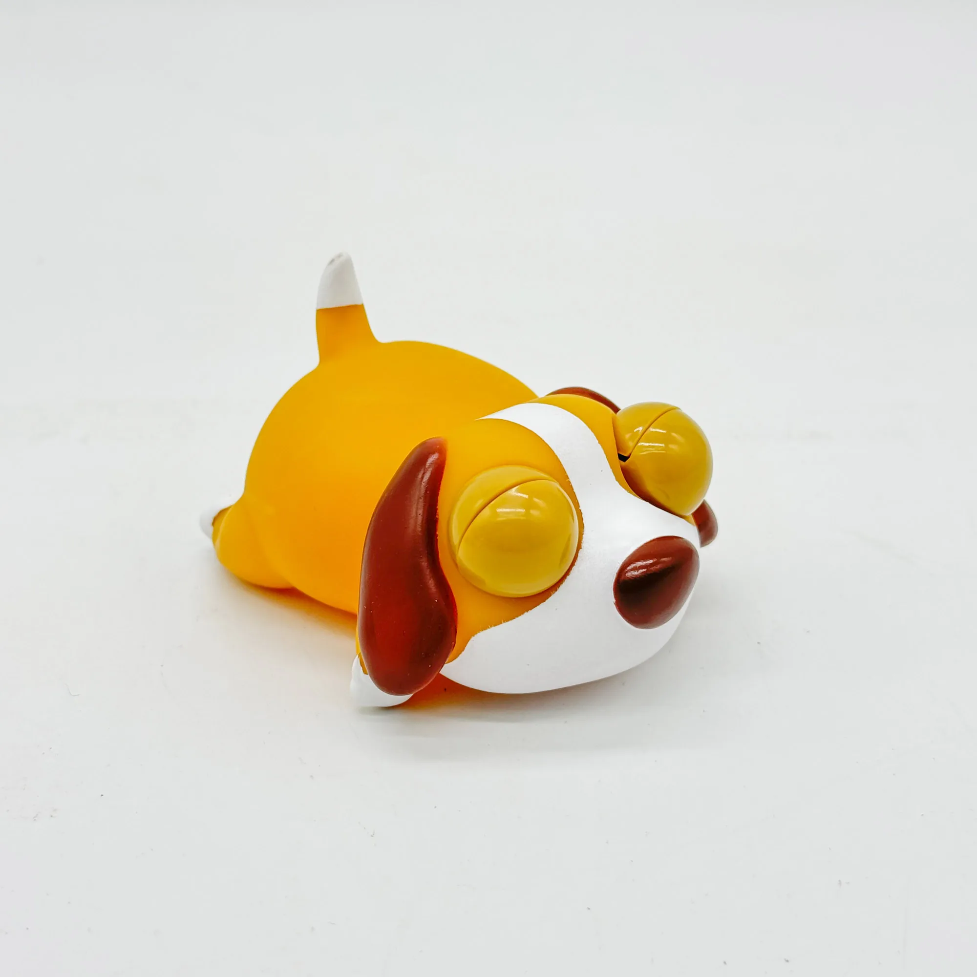 Alívio do estresse espremer brinquedos engraçados kawaii olhos grandes filhote de cachorro bonito figuras de cachorro borracha macia anti-stress crianças presente