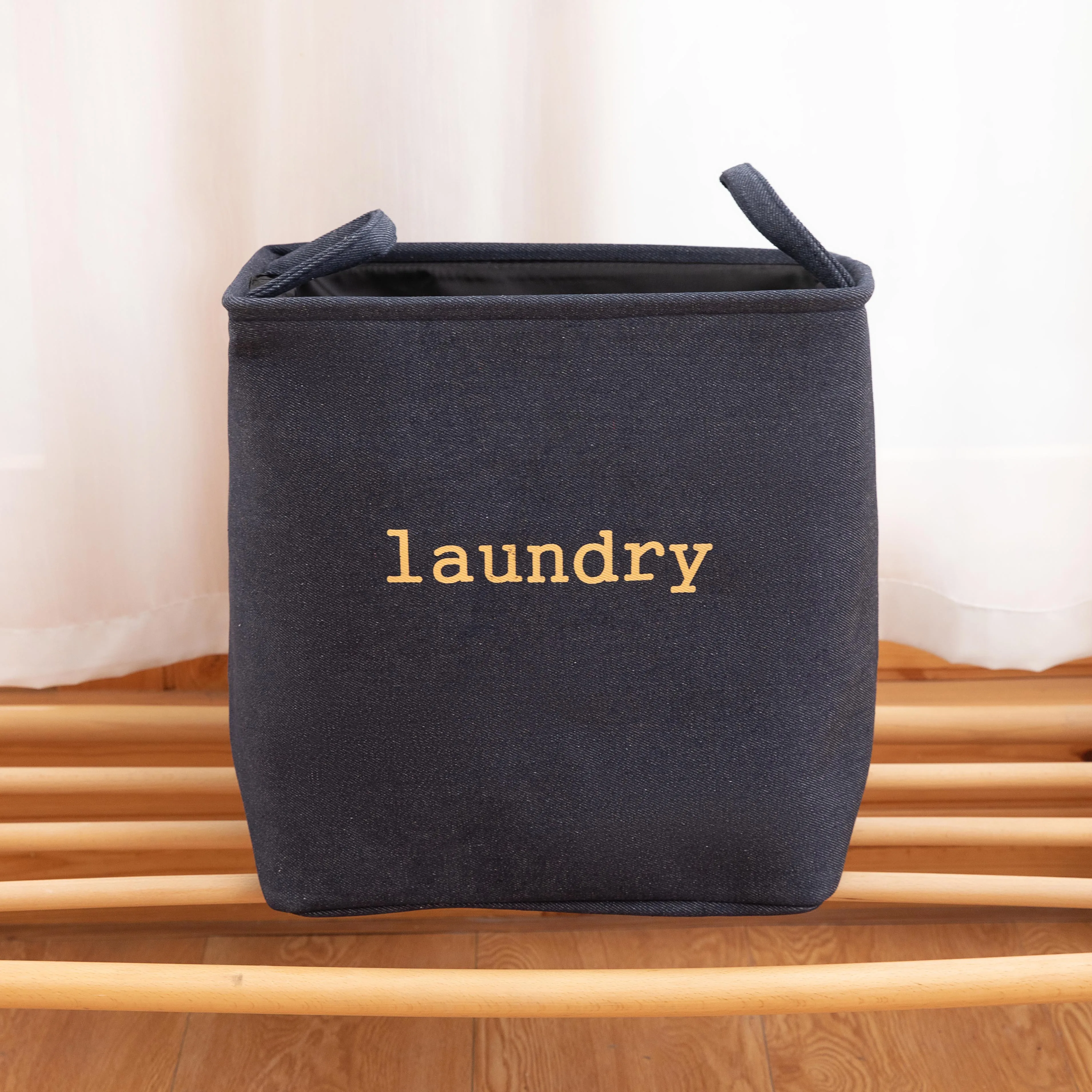 

Portable Felt Handy Dirty Clothes Storage Basket Bathroom Laundry Basket Environment Living Room Kids Toy Clothes Baskets