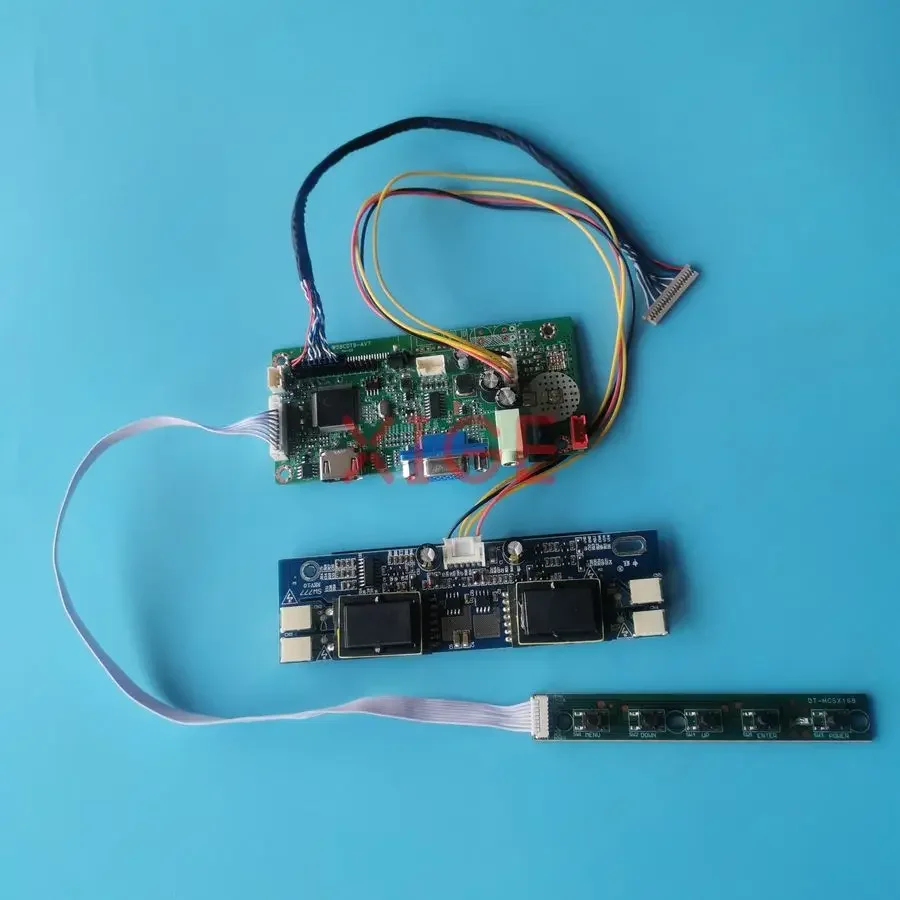 

For LTM150XH HSD150MX13 HT15X23 LTM15C458 LCD Matrix Controller Drive Board Kit DIY 1024*768 4-CCFL LVDS-20Pin HDMI+VGA 1024x768