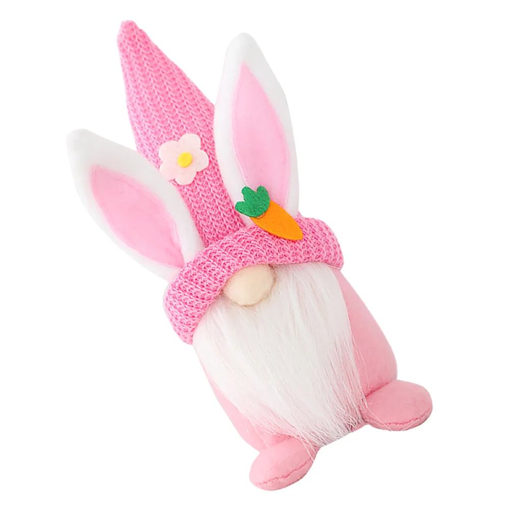 Easter Supplies Rabbit Dolls Decoration Ornament Decorations Fabric Faceless Lovely