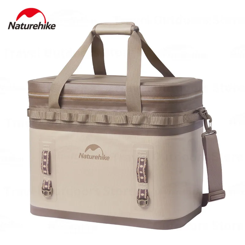 Naturehike TPU Outdoor Insulation Bag 25L Wear-Resistant Waterproof Shoulder Bags Camping Picnic Portable Food Beer Storage Box