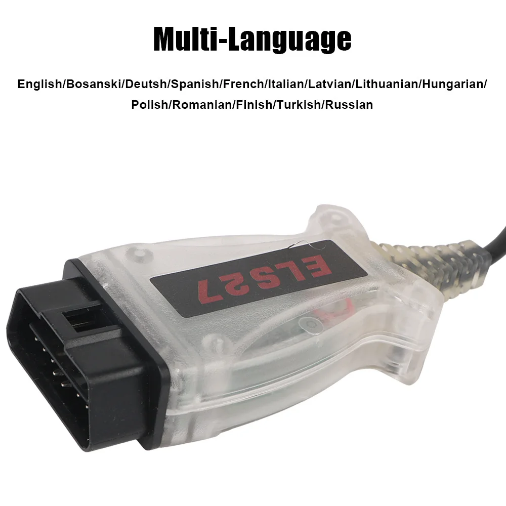 ELM327&J2534 Pss-Thru ELS27 Forscan OBD2 For Mazda Green PCB PIC18f25k80 Chip V2.3.7 Multi-Language Works