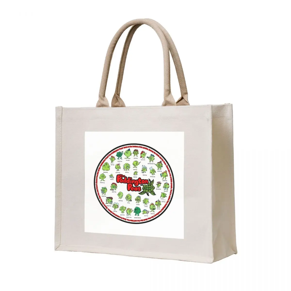 

Poddington Peas Tote Bag eco bag folding canvas bags custom tote bag cloth woman