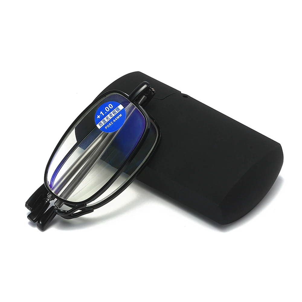

Old Man Portability Blue Light Proof MINI Design Spectacles +1.0 +1.5 +2.0 +2.5 +3.0 +3.5 +4.0 Reading Glasses Folding Eyeglass