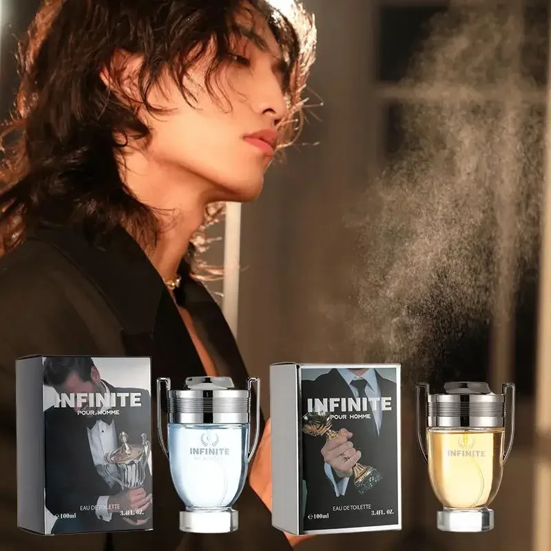 

100ml Men's Perfume Long Lasting Fragrance Light Woody Scent Eau de Toilette Charming Cologne Spray Fresh Masculine Parfum
